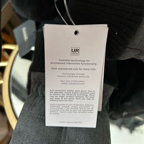 UGG Mixed Media Faux Fur Trapper Hat and Gloves Set NWT Neiman Marcus Exclusive - Picture 7 of 10